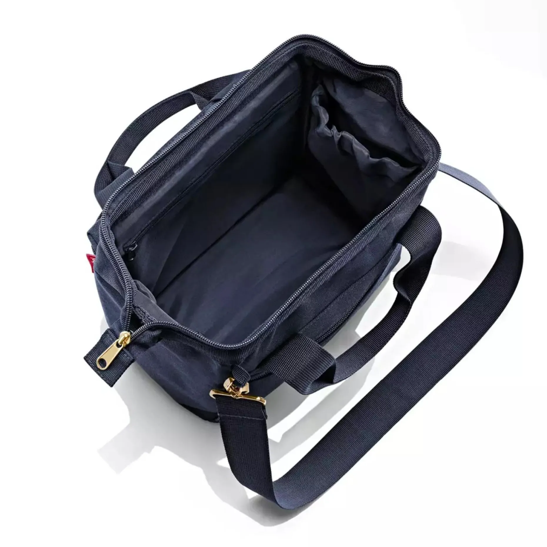 Reisenthel Umhängetasche Allrounder Cross - Variante: Rhombus Midnight Gold