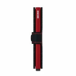 Secrid Miniwallet Matte  Black & Red