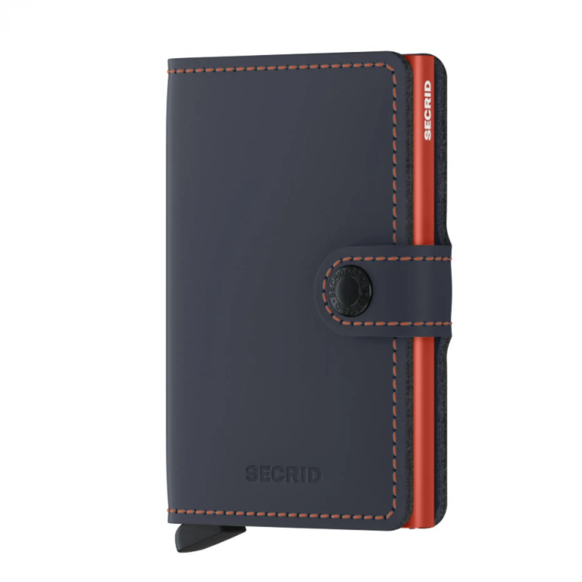 Secrid Miniwallet Matte Nightblue Orange