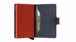 Secrid Miniwallet Matte Nightblue Orange