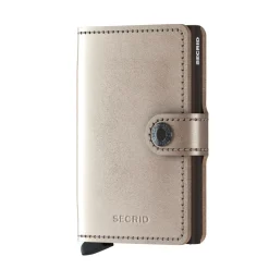 Secrid Miniwallet Metallic Champagner
