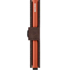Secrid Miniwallet Optical Brown-Orange