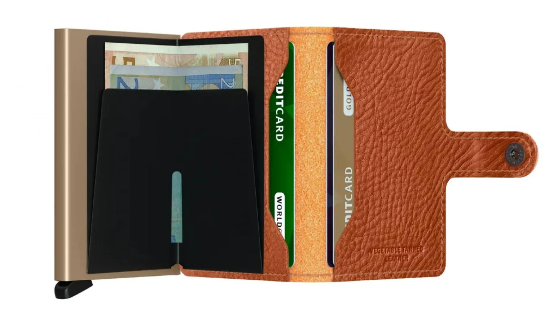 Secrid Miniwallet Vegetable Tanned Caramello-Sand