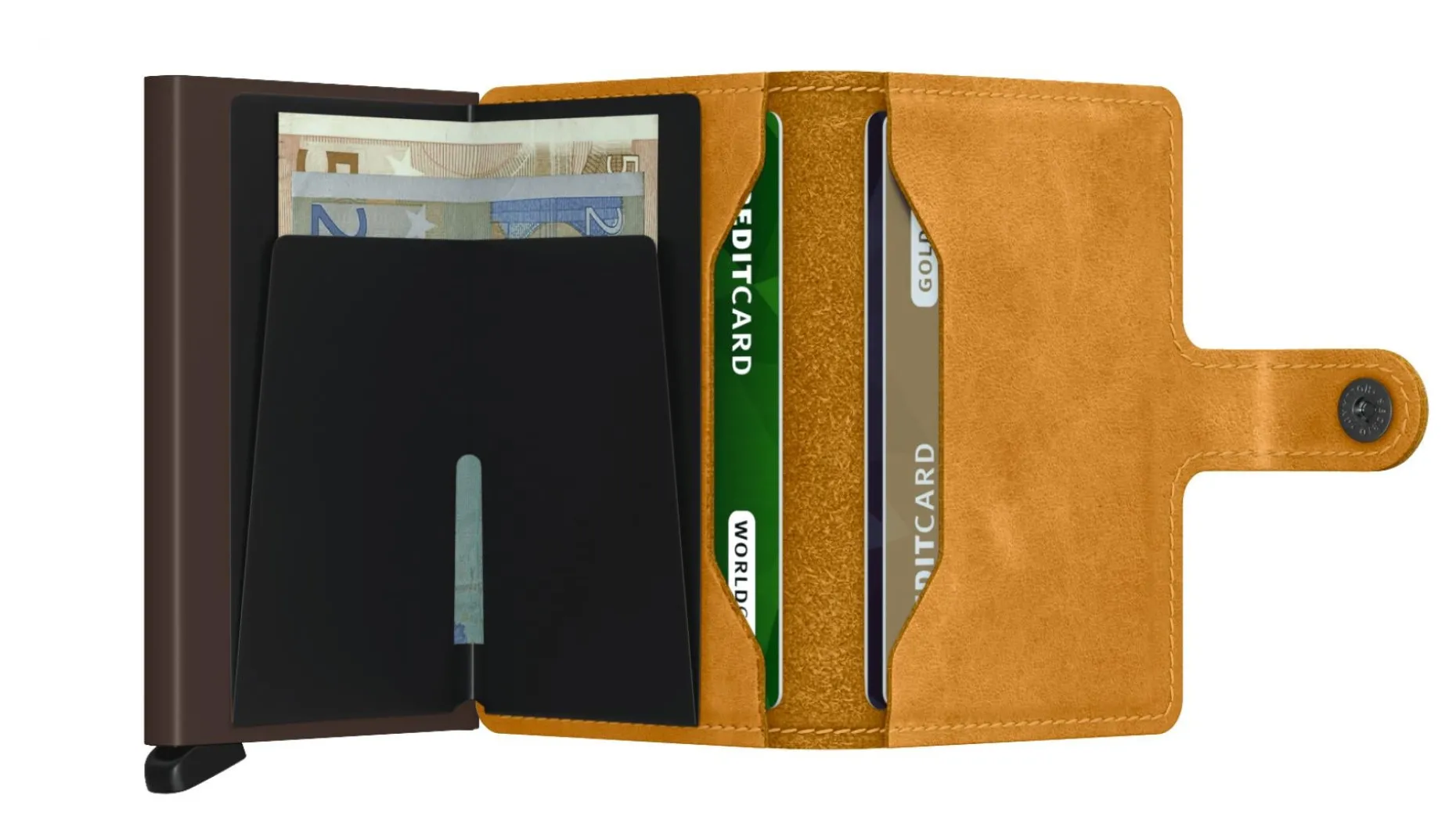 Secrid Miniwallet Vintage Ochre/Gelb