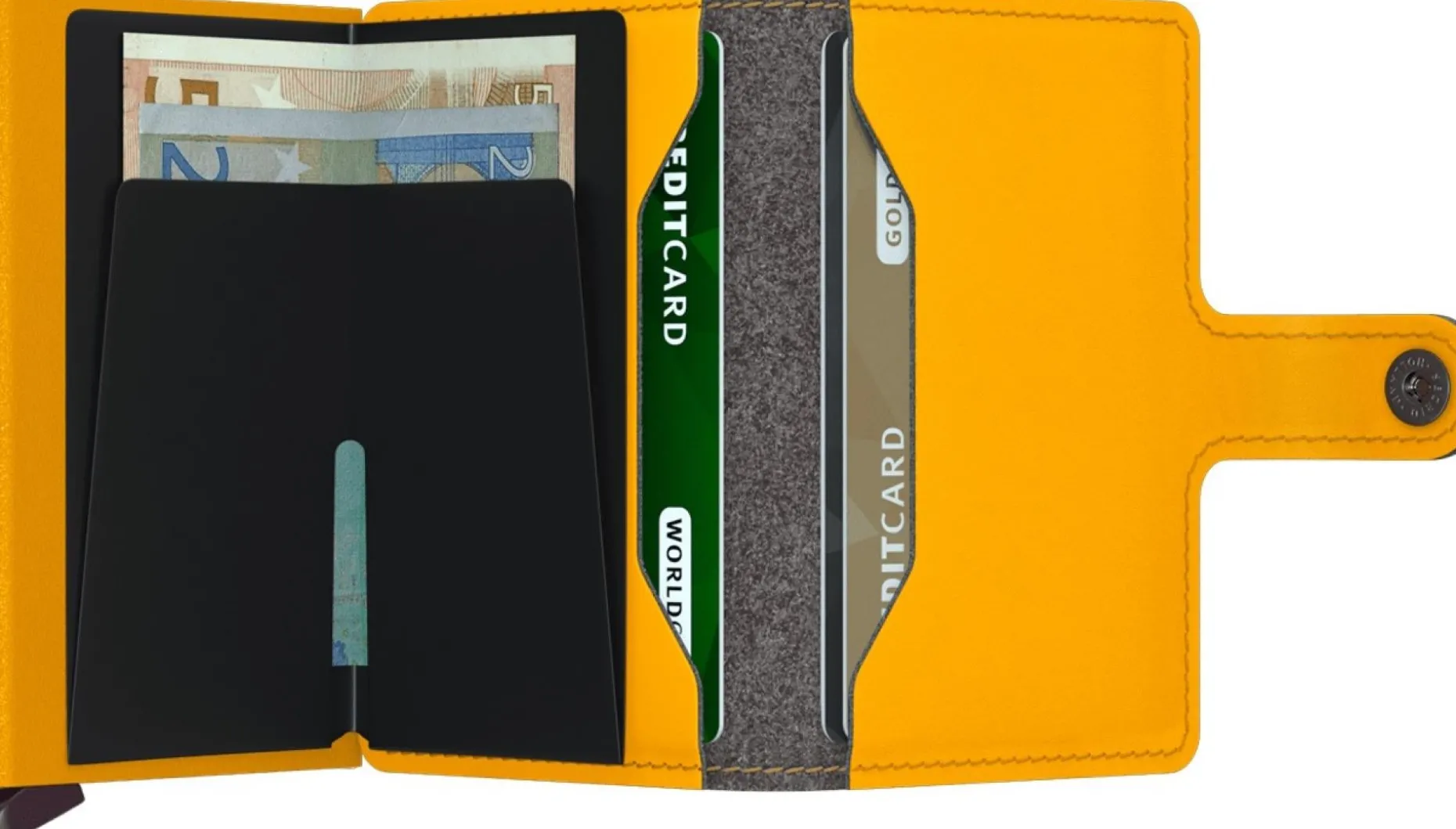 Secrid Miniwallet Yard Powder Ochre/Gelb