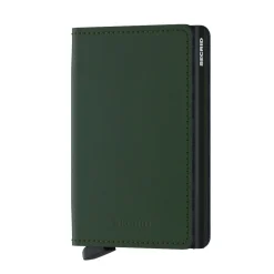 Secrid Slimwallet Matte Black & Green