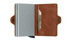 Secrid Twinwallet Vintage Cognac-Silver