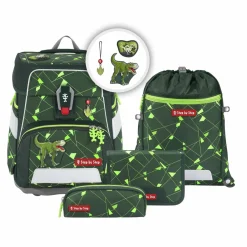 Step by Step Schulranzen-Set SPACE Shine - Variante: Dino Night Tyro