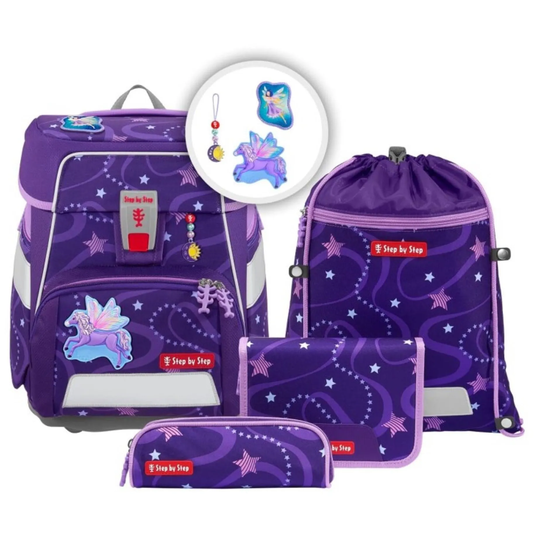 Step by Step Schulranzen-Set SPACE - Variante: Pegasus Emilyby Step