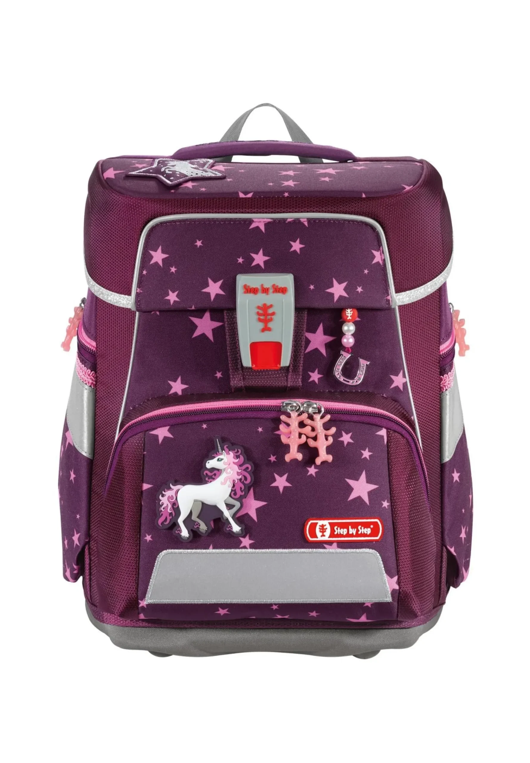 Step by Step Schulranzen-Set SPACE - Variante: Unicorn Schulranzen Set 5-teilig pink