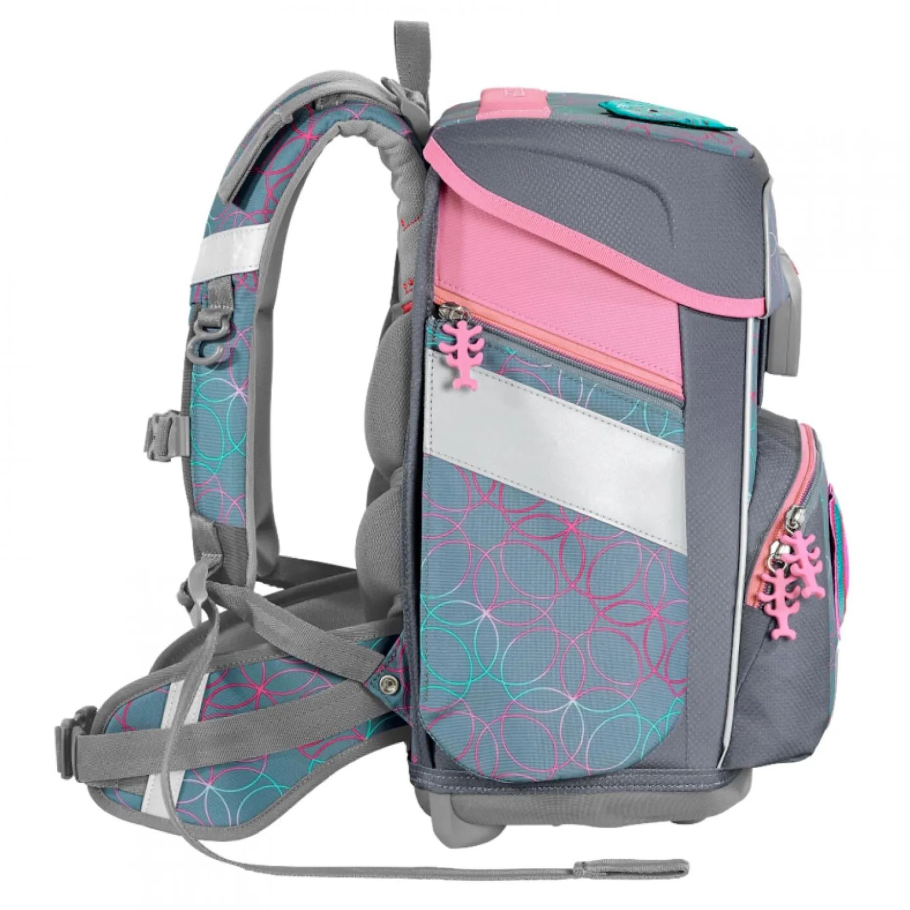 Step by Step Schulranzen-Set SPACE - Variante: Glitter Heart, 5-teilig