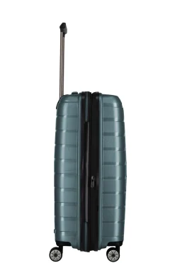 Travelite AIR BASE Trolley M 67cm Eisblau