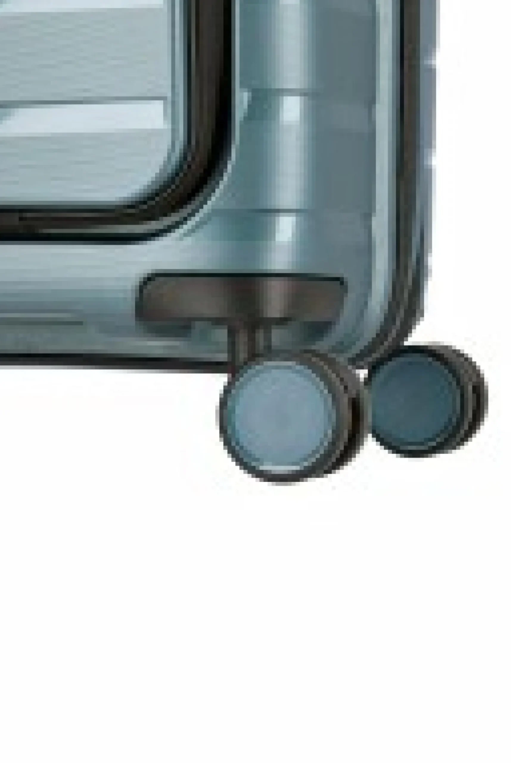 Travelite AIR BASE 4w Trolley S Vortasche Eisblau