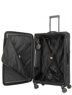 Travelite Barbara Stepp 4 w Trolley L Schwarz