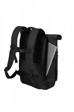 Travelite Basics Rollup Rucksack schwarz