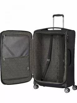 Travelite CROSSLITE 5.0 4w Trolley M Schwarz