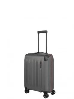 Travelite DYNAMIIC 4-Rad Hartschalen Trolley erweiterbar S Anthrazit