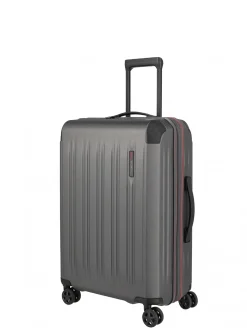 Travelite DYNAMIIC 4-Rad Hartschalen Trolley erweiterbar M Anthrazit