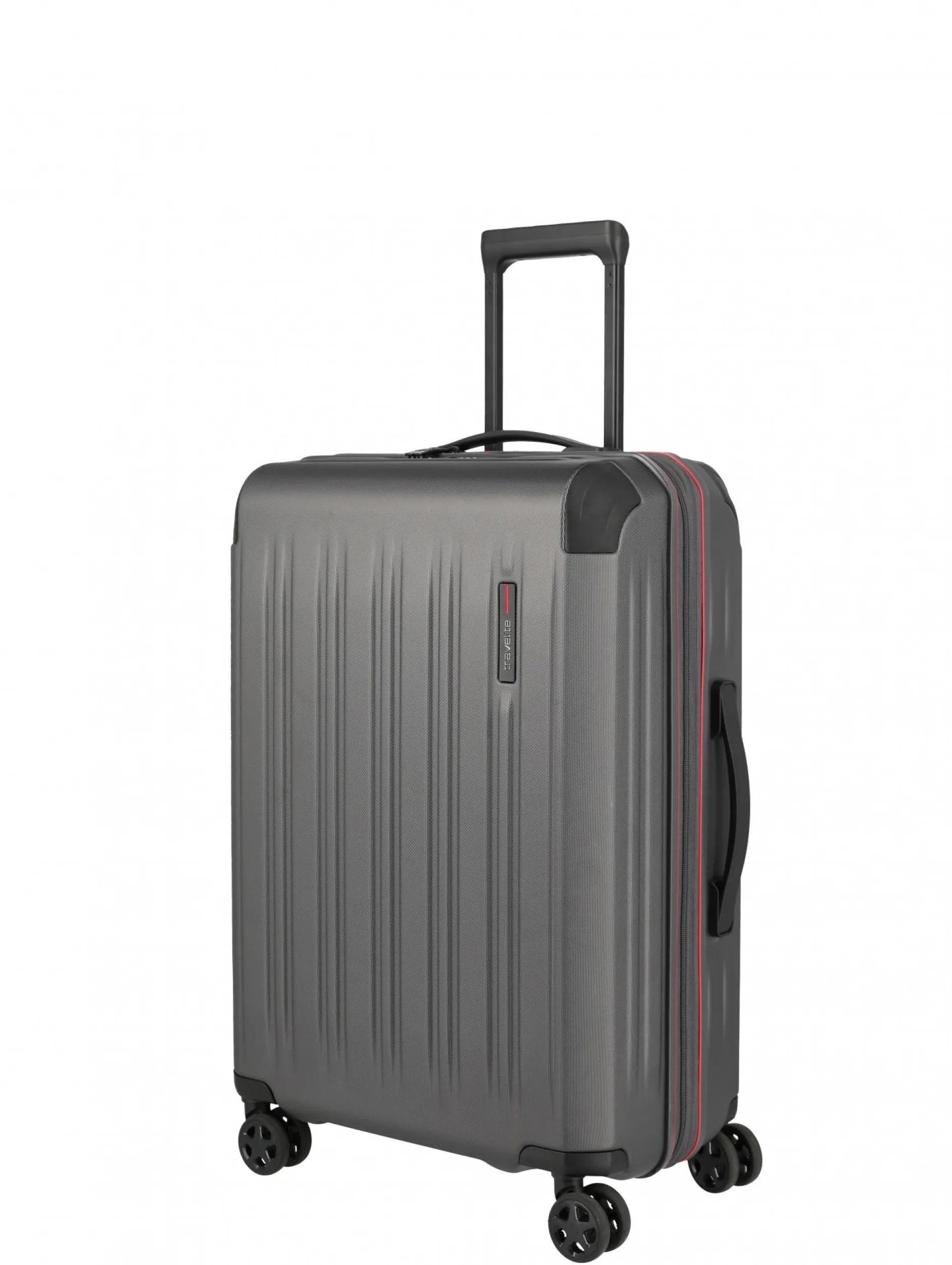 Travelite DYNAMIIC 4-Rad Hartschalen Trolley erweiterbar M Anthrazit