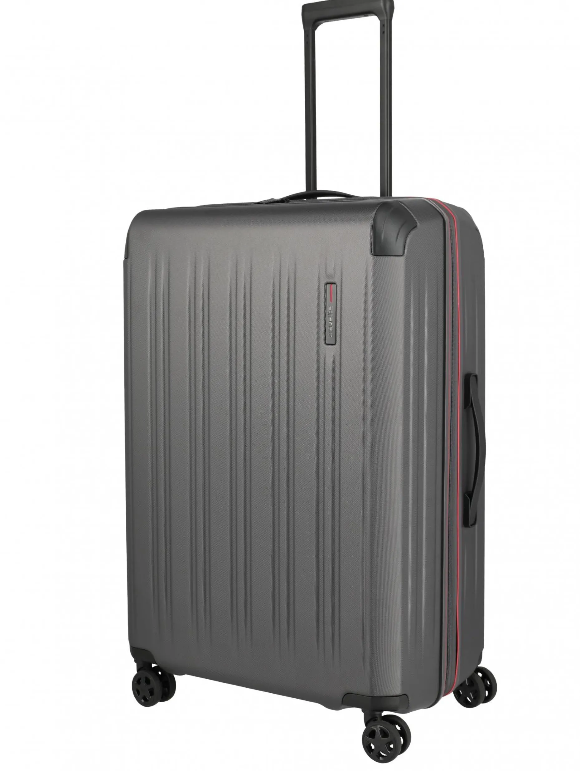Travelite DYNAMIIC 4-Rad Hartschalen Trolley erweiterbar L Anthazit