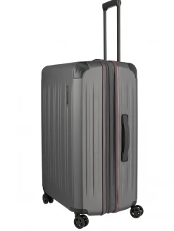 Travelite DYNAMIIC 4-Rad Hartschalen Trolley erweiterbar L Anthazit