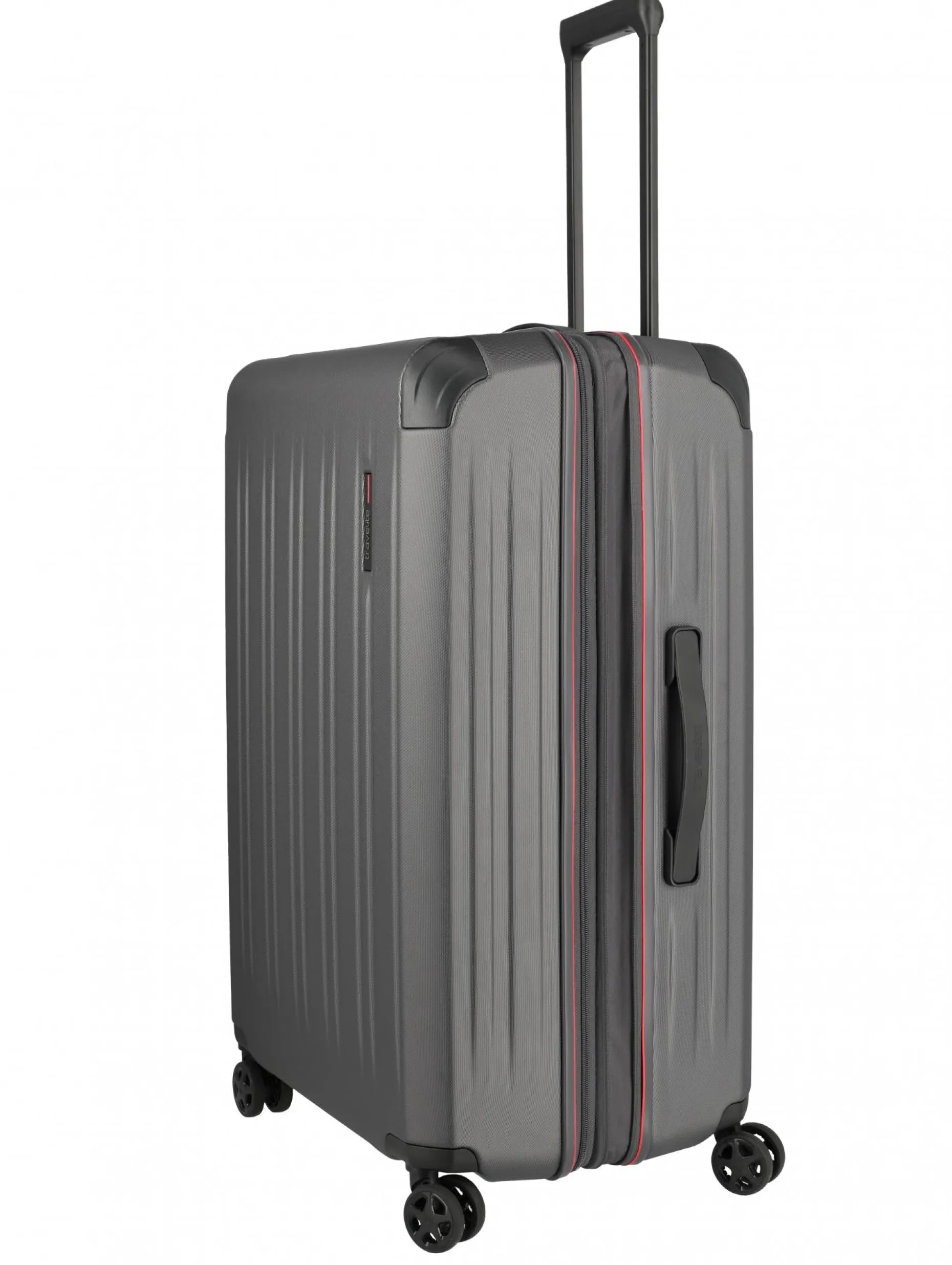 Travelite DYNAMIIC 4-Rad Hartschalen Trolley erweiterbar L Anthazit