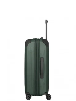 Travelite DYNAMIIC 4-Rad Hartschalen Trolley M erweiterbar grün
