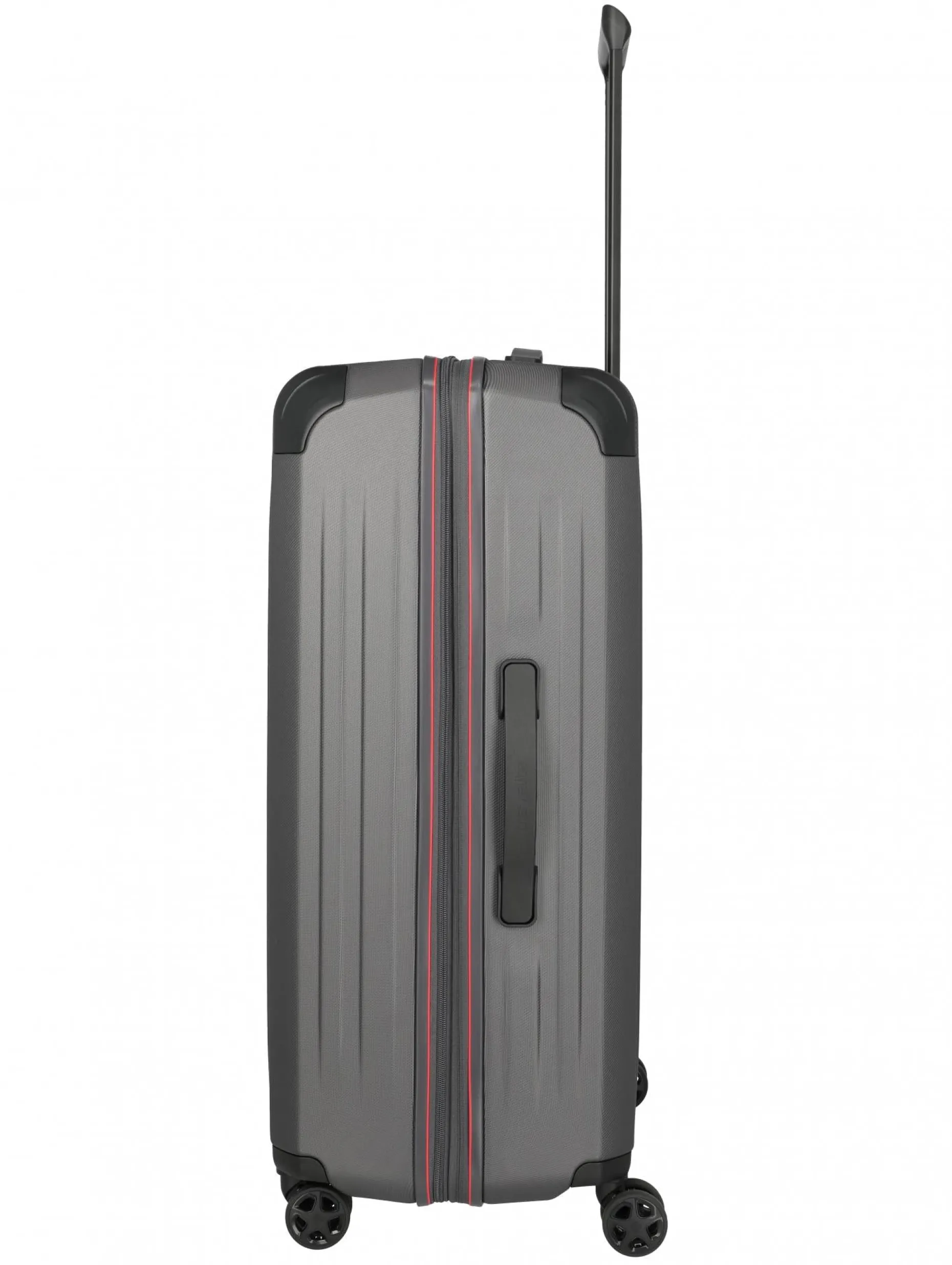 Travelite DYNAMIIC 4-Rad Hartschalen Trolley erweiterbar L Anthazit