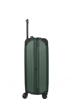 Travelite DYNAMIIC 4-Rad Hartschalen Trolley M erweiterbar grün