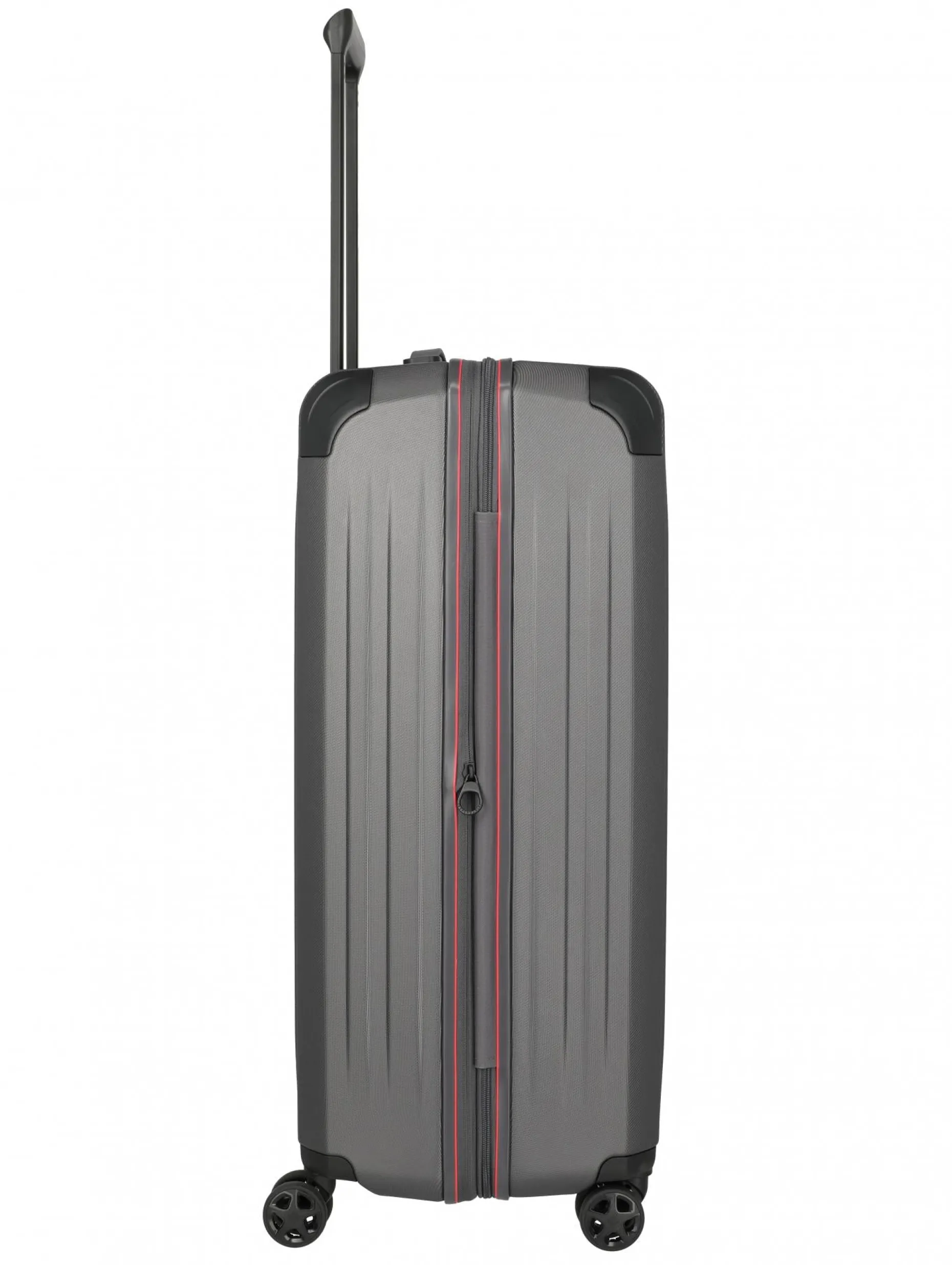 Travelite DYNAMIIC 4-Rad Hartschalen Trolley erweiterbar L Anthazit