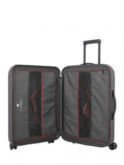 Travelite DYNAMIIC 4-Rad Hartschalen Trolley erweiterbar M Anthrazit