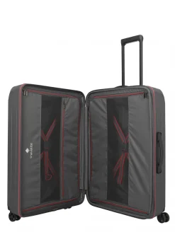 Travelite DYNAMIIC 4-Rad Hartschalen Trolley erweiterbar L Anthazit