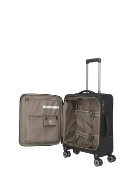 Travelite Koffer CROSSLITE 5.0 4w Trolley S, Schwarz