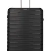 Travelite MOOBY Hartschalenkoffer  L 77cm Schwarz Upcycling Polypropylen