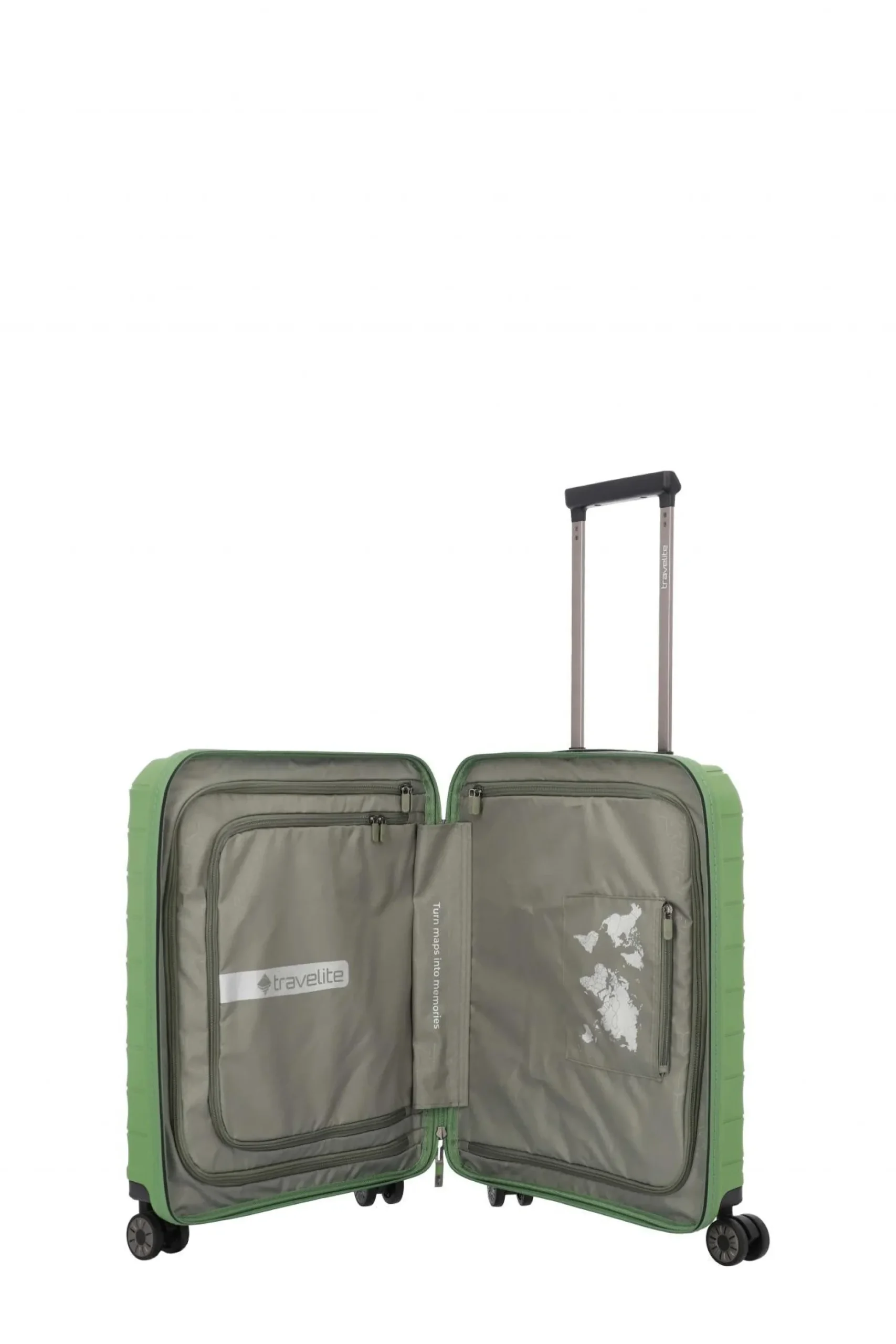 Travelite MOOBY Hartschalenkoffer S 55cm Grün