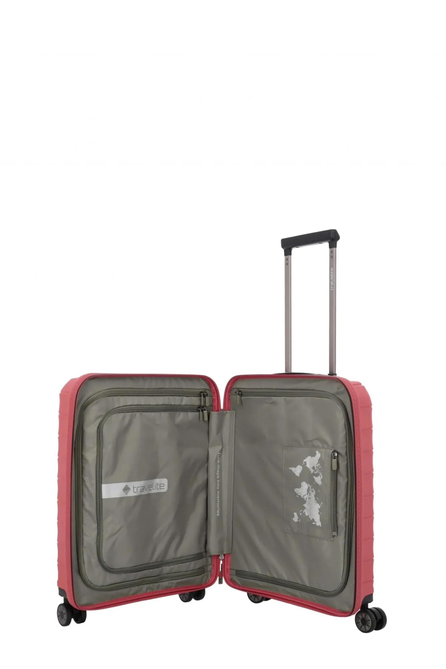 Travelite MOOBY Hartschalenkoffer S 55cm Rot