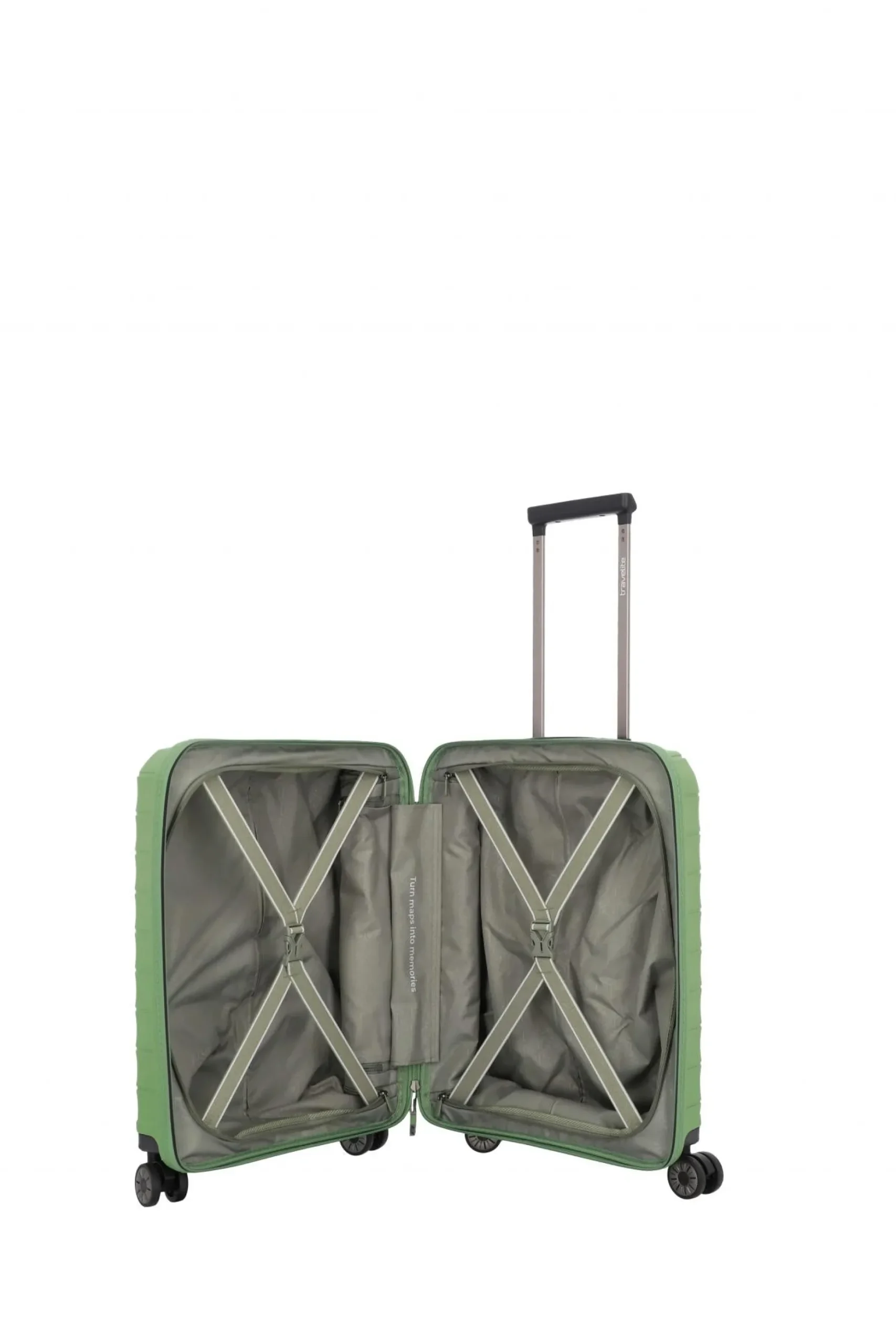Travelite MOOBY Hartschalenkoffer S 55cm Grün