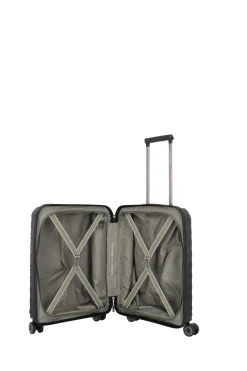 Travelite MOOBY Hartschalenkoffer S 55cm Schwarz
