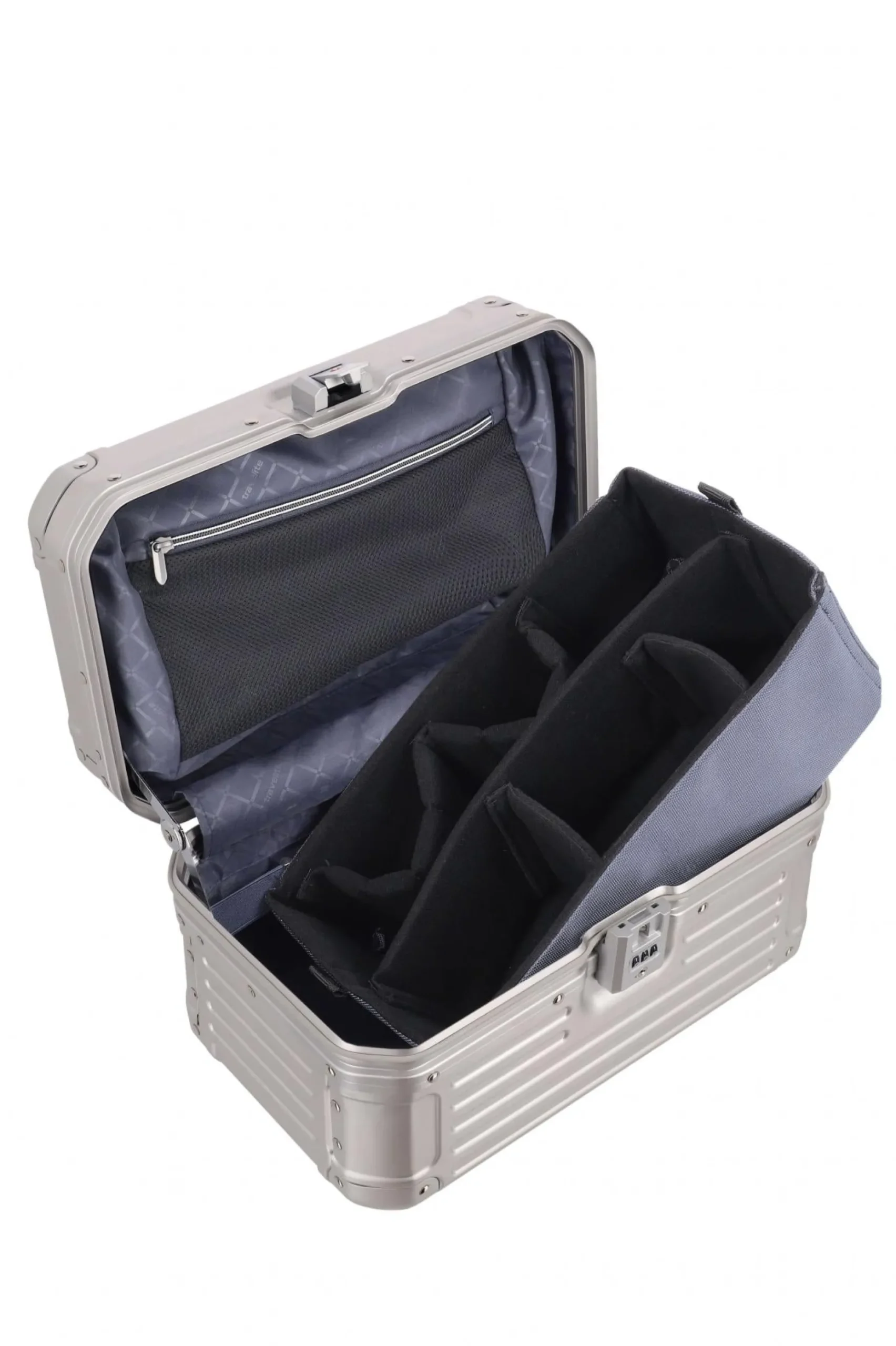 Travelite Next Beautycase Silber