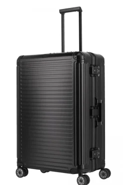 Travelite NEXT 4w Trolley L 77cm Schwarz