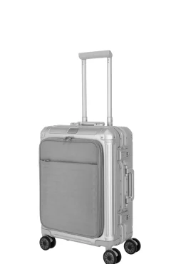 TRAVELITE NEXT 4w Trolley S mit Vortasche Silber