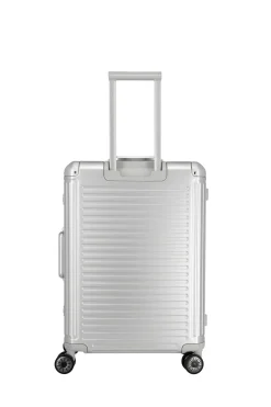 Travelite NEXT 4w Trolley M 67cm Silber