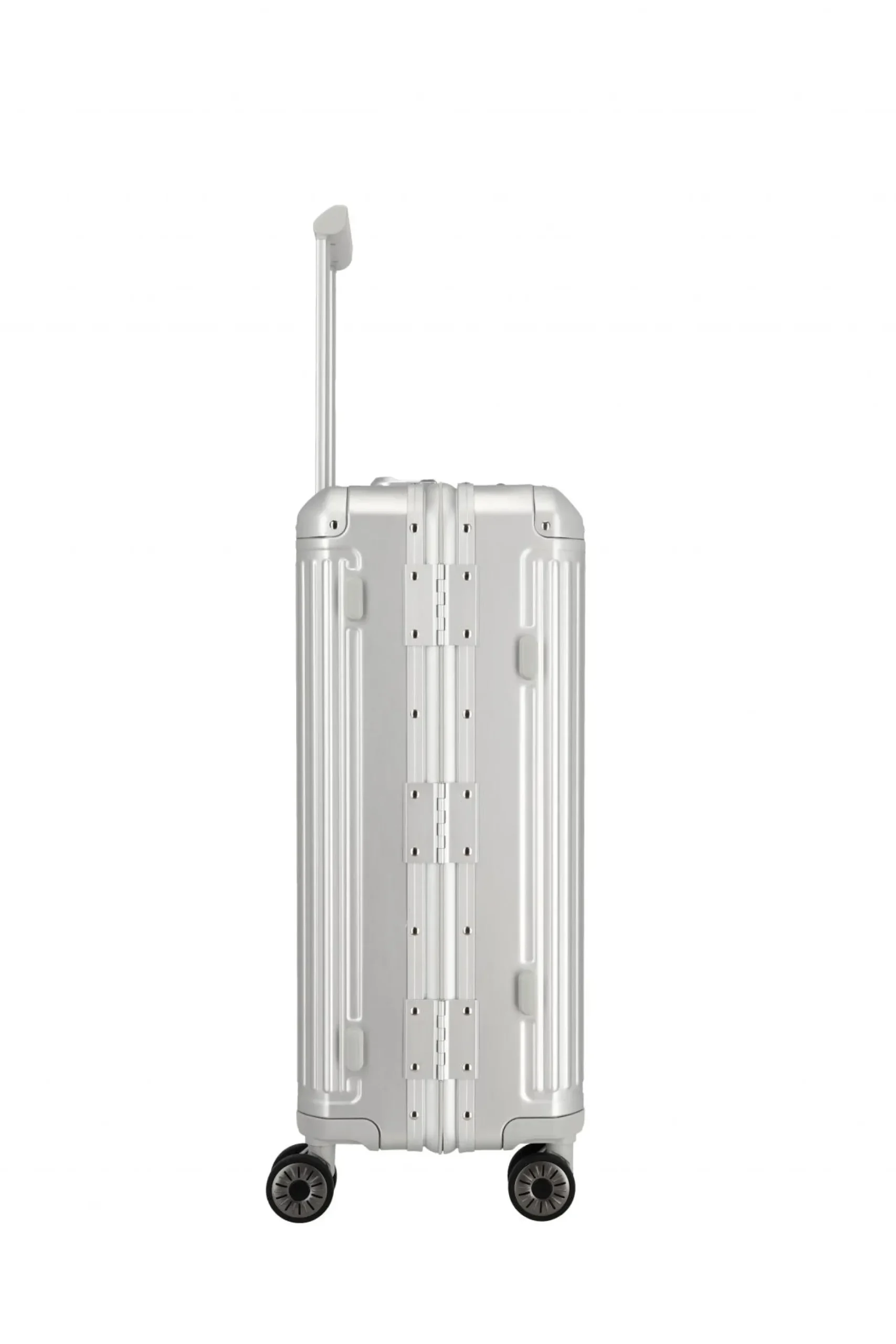 Travelite NEXT 4w Trolley M 67cm Silber