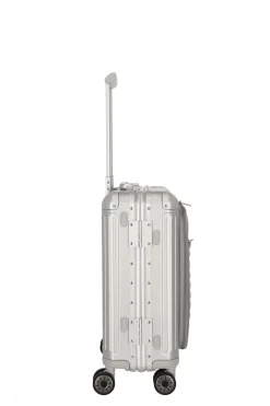 TRAVELITE NEXT 4w Trolley S mit Vortasche Silber