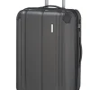 Travelite Trolley CITY Hartschalenkoffer M 68cm Anthrazit