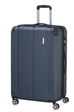 Travelite Trolley CITY Hartschalenkoffer L 77cm Marine