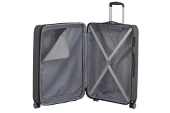 Travelite Trolley CITY Hartschalenkoffer L 77cm Anthrazit
