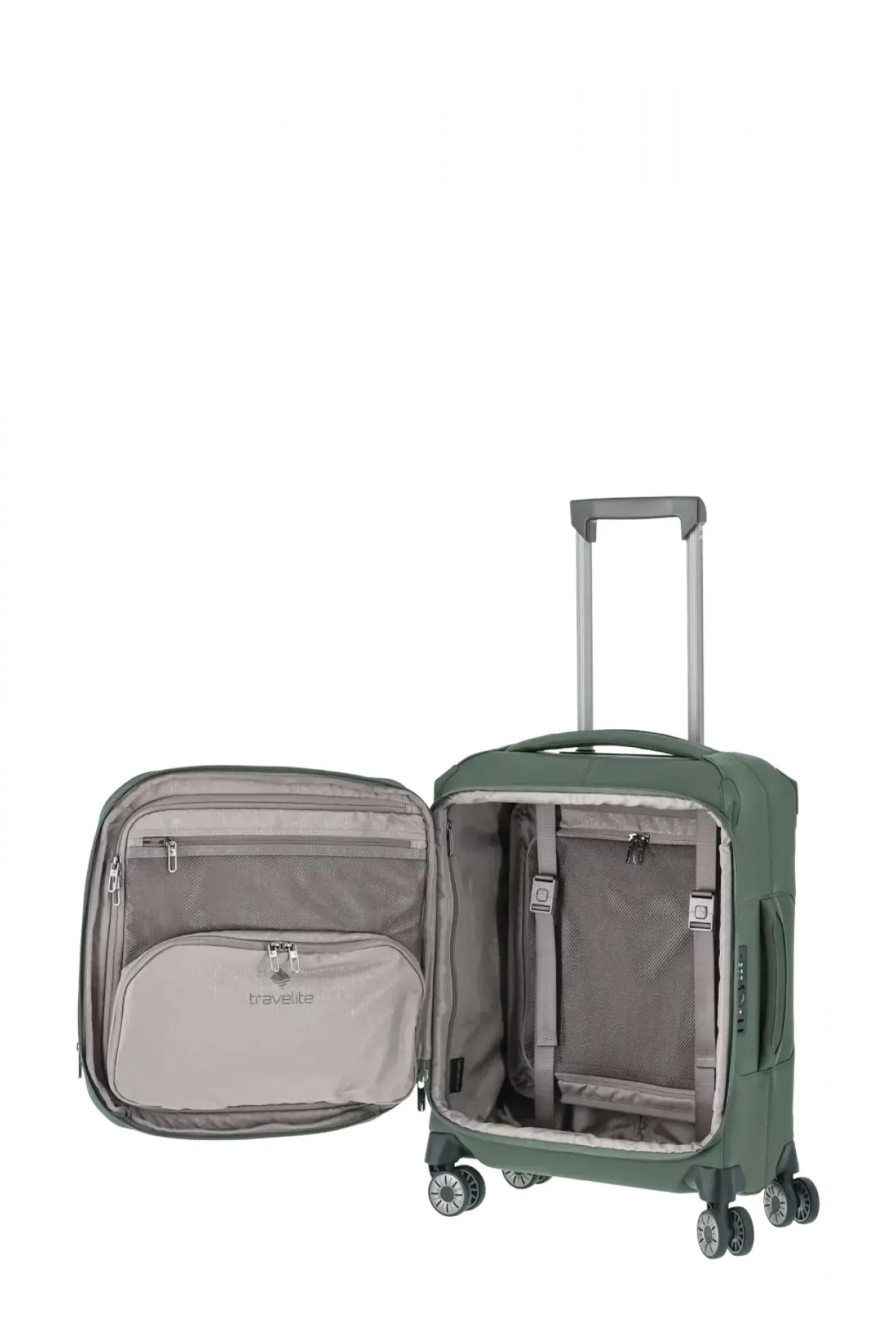 Travelite Trolley PRIIMA S 55cm Oliv