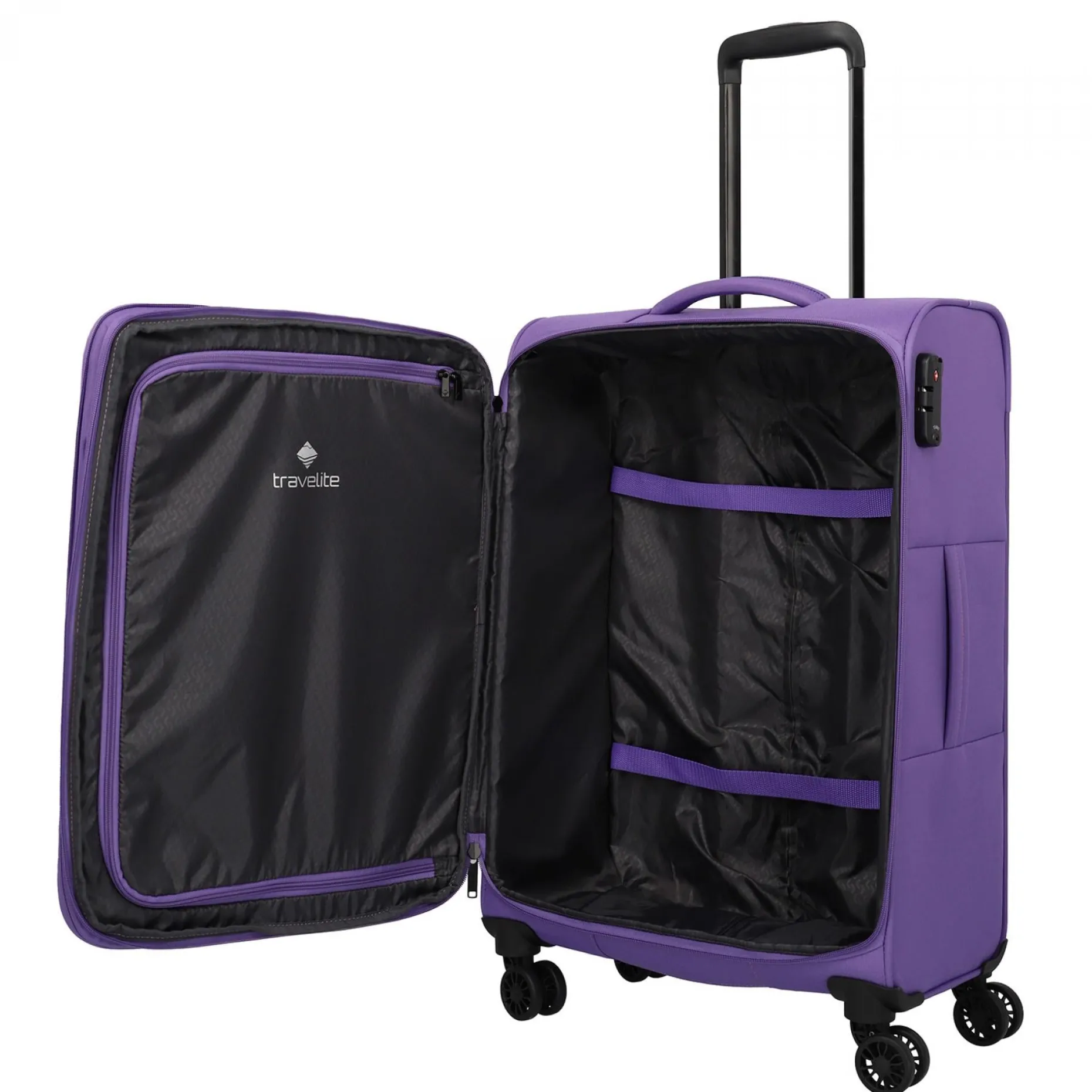 Travelite Trolley Rügen Lila M