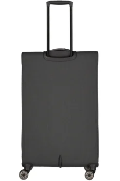 Travelite VIIA L 77cm Weicher Trolley Koffer, Schiefer